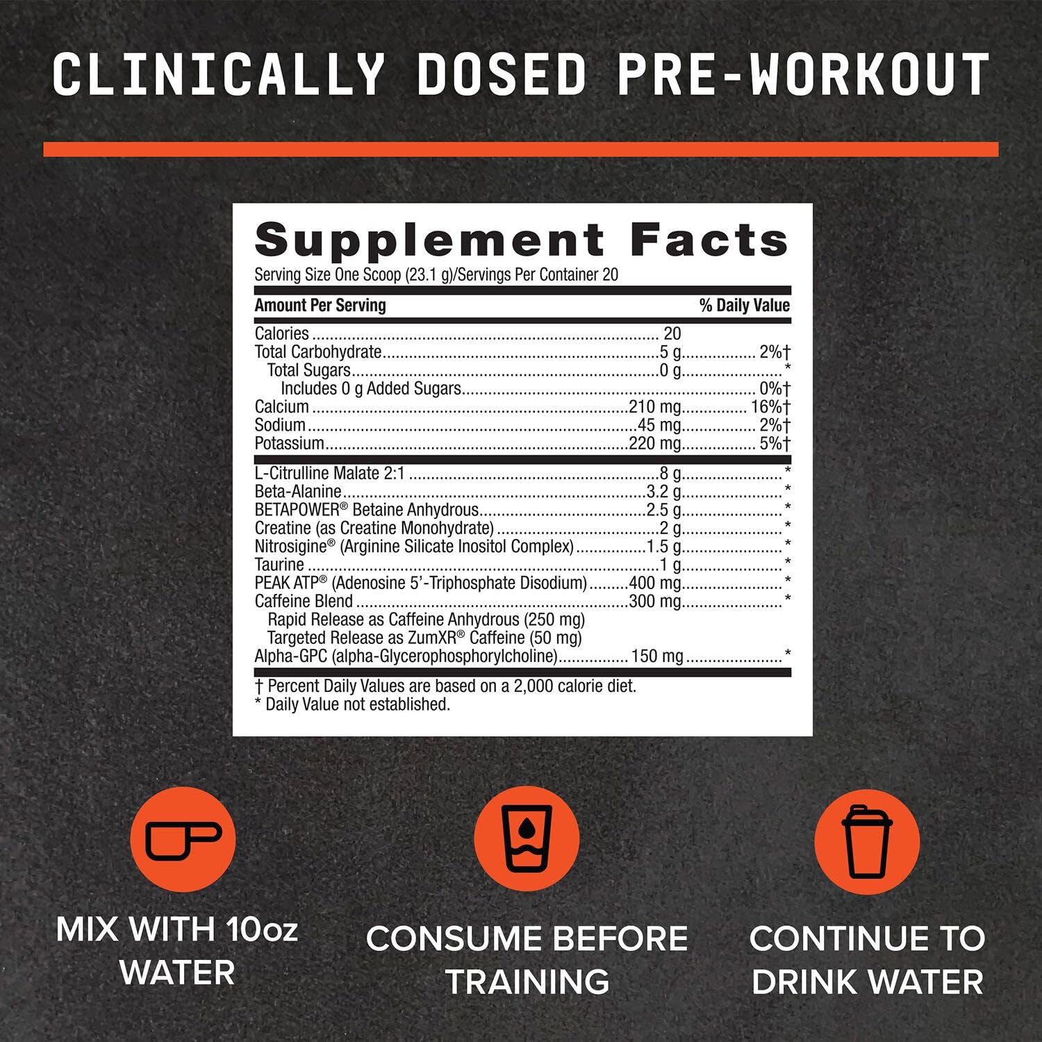 BEYOND RAW LIT AF pre-workout pump visualization during training