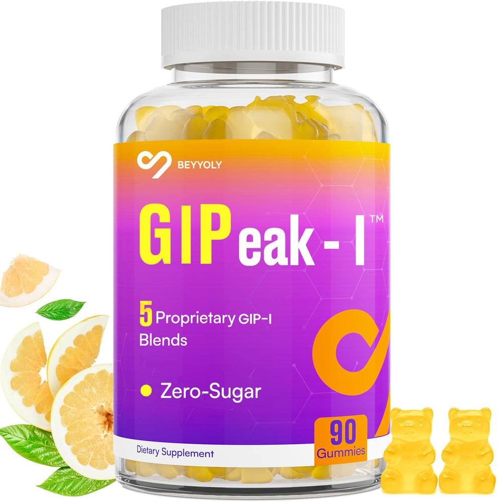 Beyyoly GIP probiotic gummy bottle for daily wellness