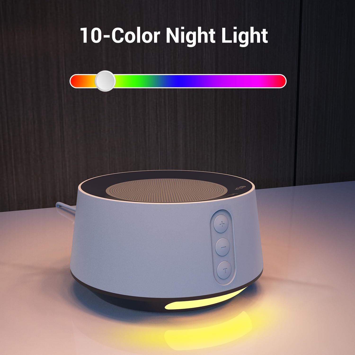 BGOVERSS easy 2-in-1 controls for quick light and sound adjustments