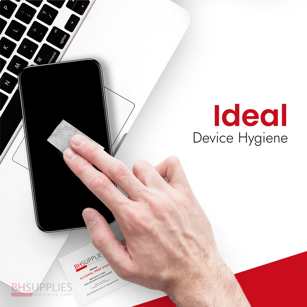 BH Supplies single-use packs for portable, convenient use.