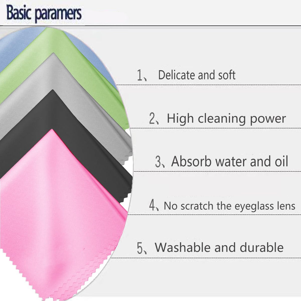 BHCCYS paño negro microfibra, elimina huellas de pantallas LCD