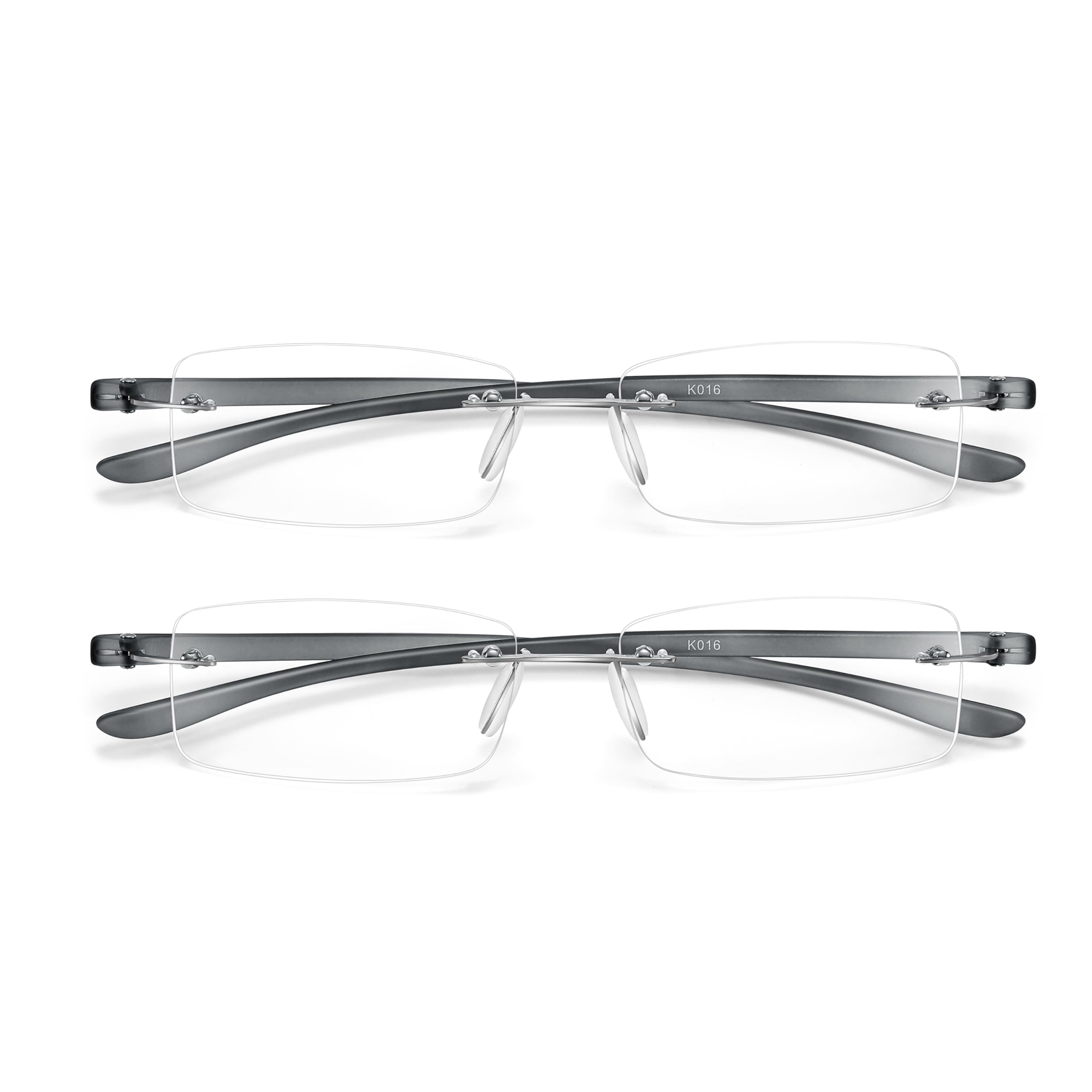 Bhigh blue light reading glasses front view for desk work and gaming comfort