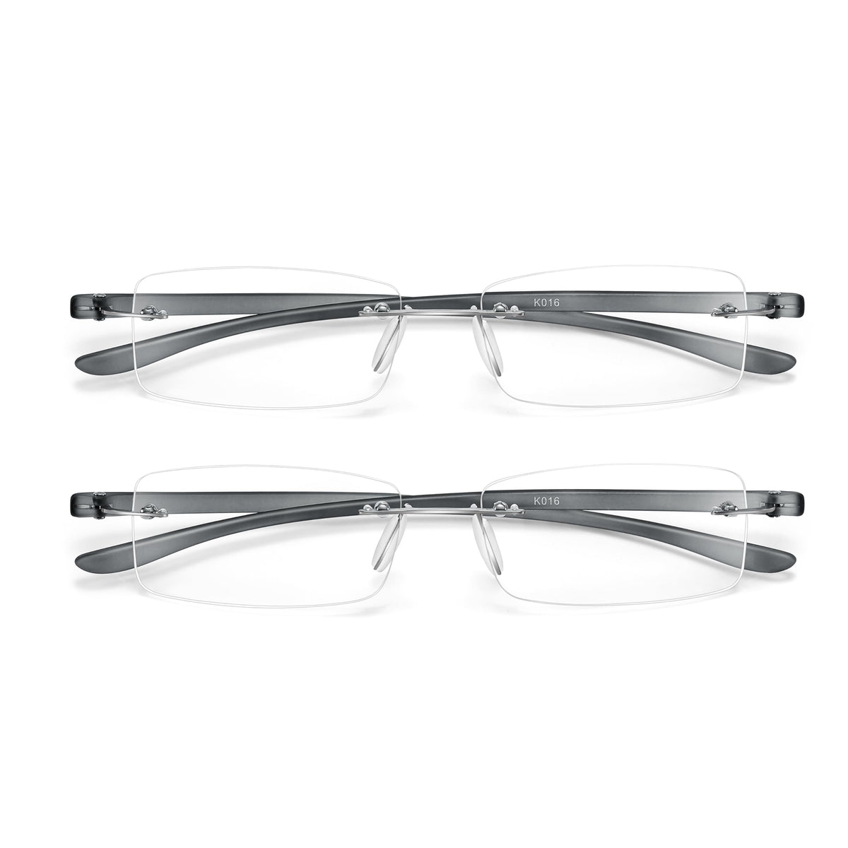 Bhigh blue light reading glasses front view for desk work and gaming comfort