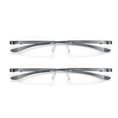 Bhigh blue light reading glasses front view for desk work and gaming comfort