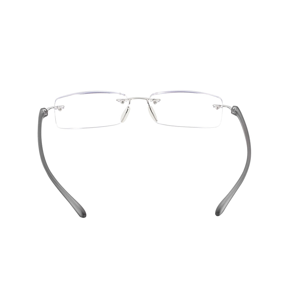 Bhigh blue light reading glasses side profile for ergonomic use