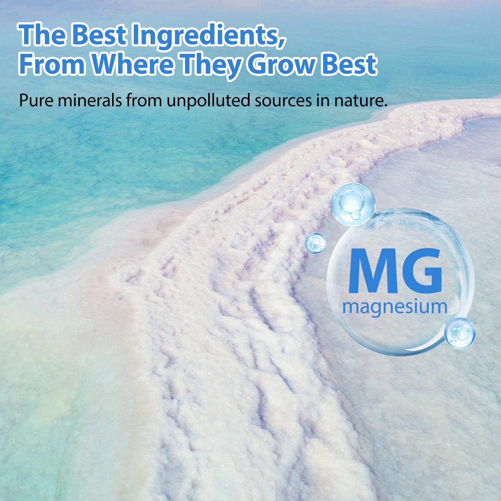 BHMSHY magnesium oil spray in use for skin nourishment and hydration