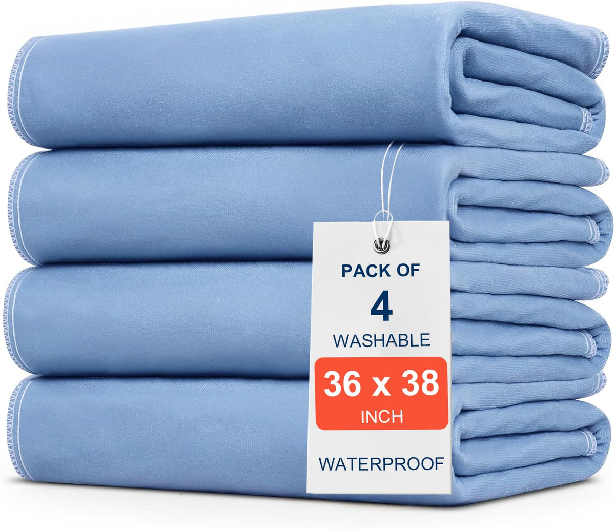 BHVESLL bed pad 36x38 with reliable absorbency for bed protection.