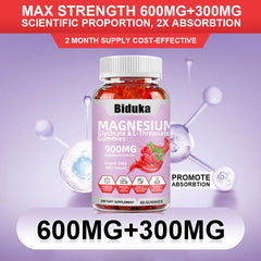 Biduka blend with vitamin D, B6, and CoQ10 for daily wellness.