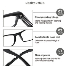 BIENCOOL HD anti-reflection lenses deliver true colors and clarity.