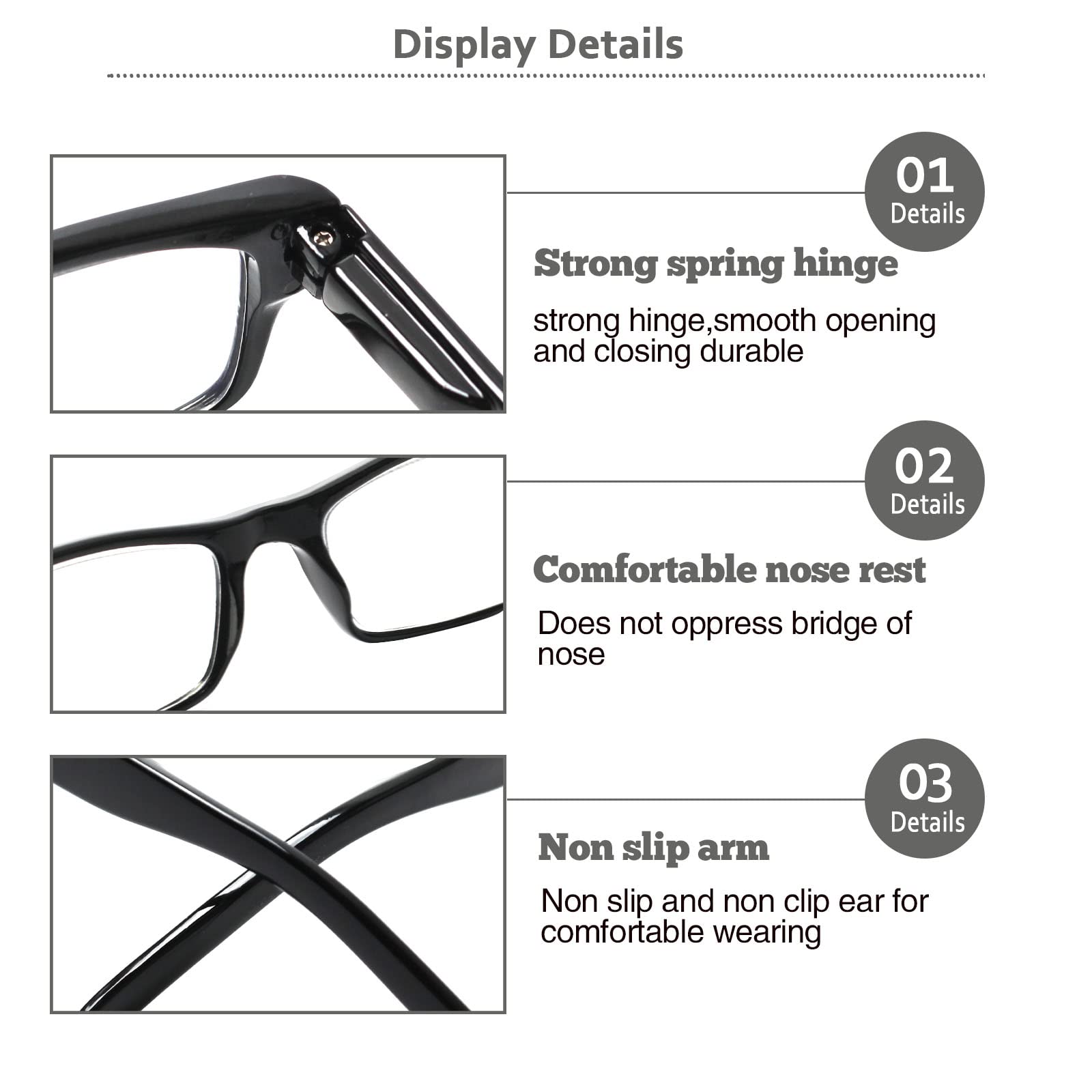 BIENCOOL HD blue-light filter lenses deliver clear, true colors.