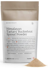 Big Bold Health Himalayan Tartary Buckwheat Sprout Powder bag for daily immune-support nutrition.