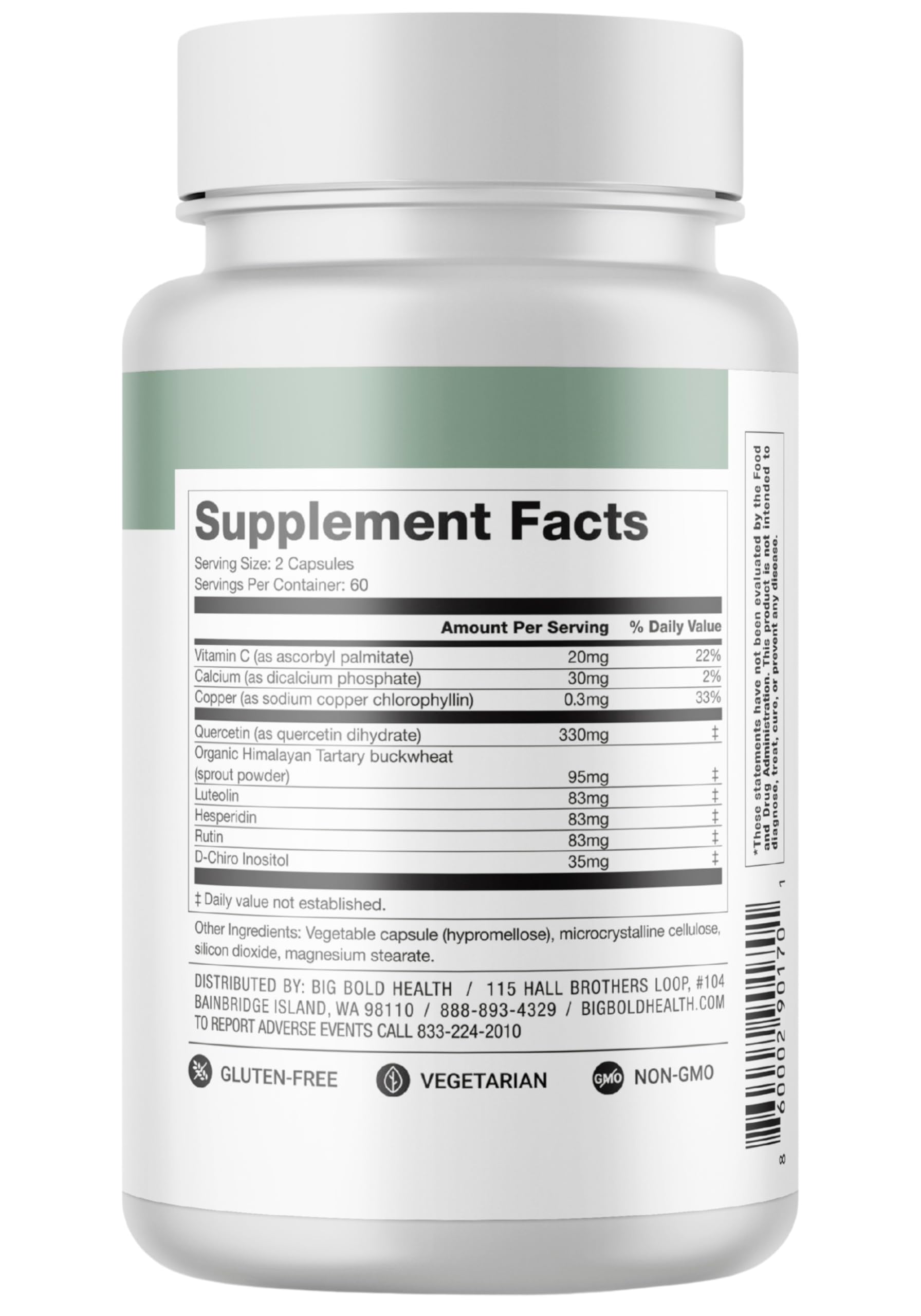 BIG BOLD HEALTH HTB Rejuvenate scoop and bottle for convenient daily use