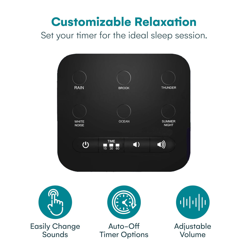 Big Red Rooster Sound Machine dual power options for flexibility.