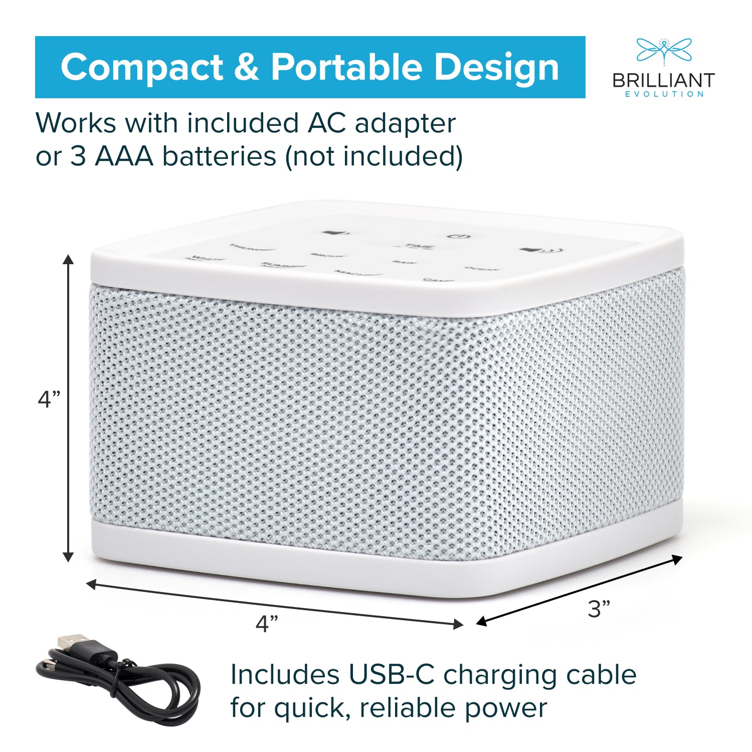 Big Red Rooster white noise machine with ocean sound for nighttime calm.