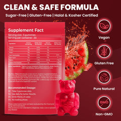 Big Bear Bites gummies on the go for convenient pre-workout dosing