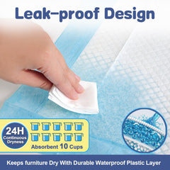 BIGGMED maximum absorbency polymer layer locks in liquids efficiently.