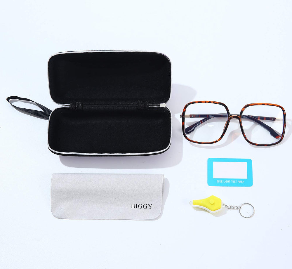 BIGGY soft nose pads provide comfortable, secure fit during extended screen time