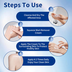 Closeup of texture in Bighero Wart Fast Acting Cream for smooth application