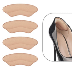 BIGIICO foamed cotton heel pad packaging with pale apricot cushions for secure fit
