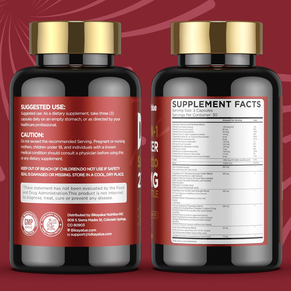 BIKAYALUE GMP-certified production seal ensuring product safety