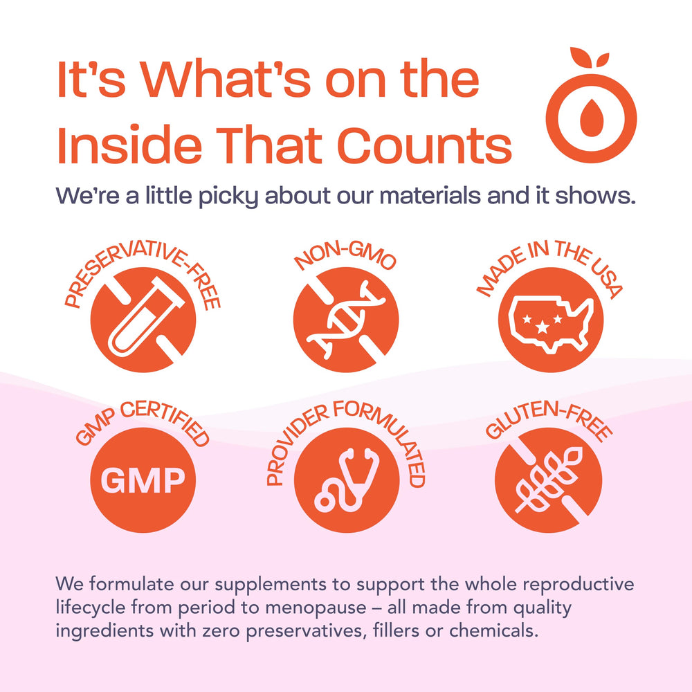 Binto label highlights USP testing and GMP quality standards.
