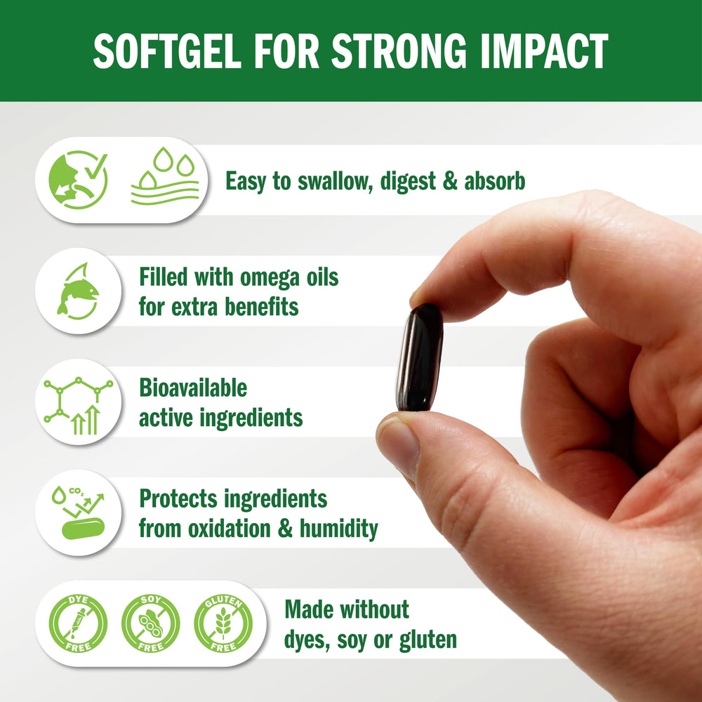 Bio-35 ionic-bonded minerals shown in bottle for enhanced absorption potential.
