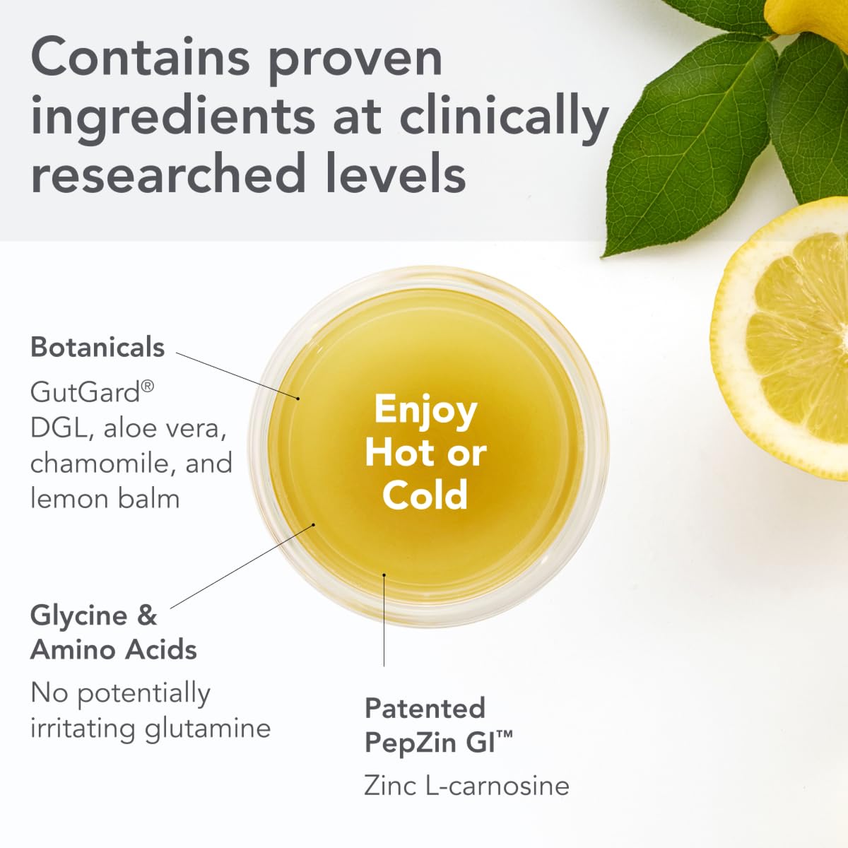 Biocidin GI InnerCalm warm-serve creates a comforting daily ritual