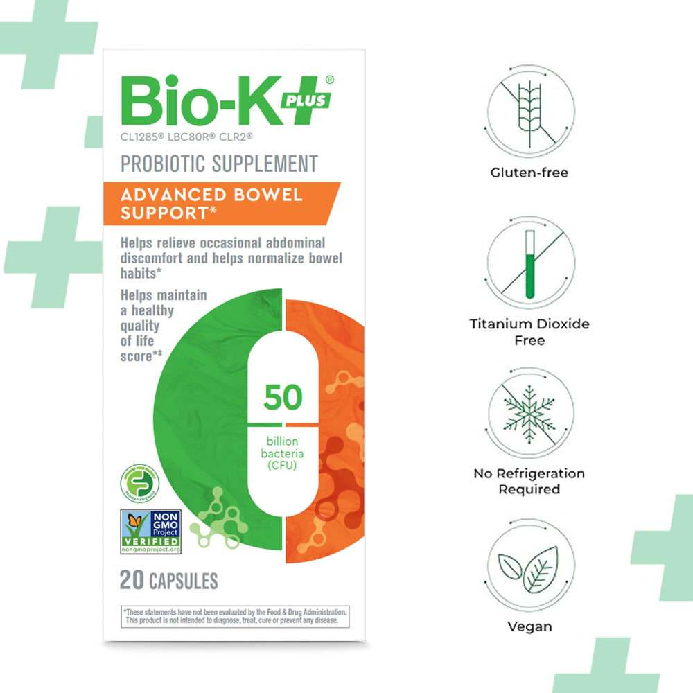 Delayed-release technology protects probiotics to reach the gut.
