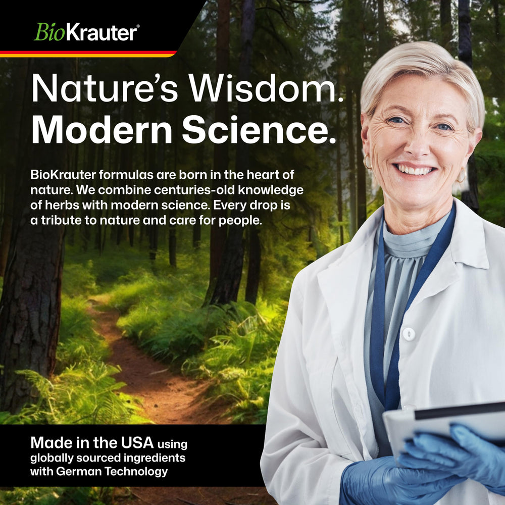 BIO KRAUTER Cayenne Drops pour into water for quick, smooth flavor and intake ease.