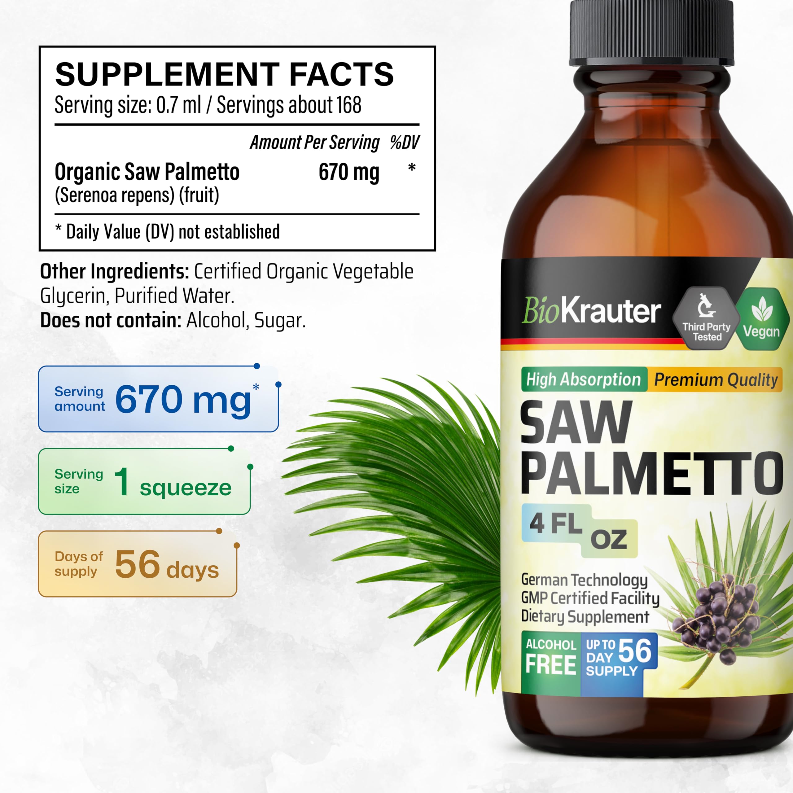 Close-up of BIO KRAUTER drops pouring into water for easy use