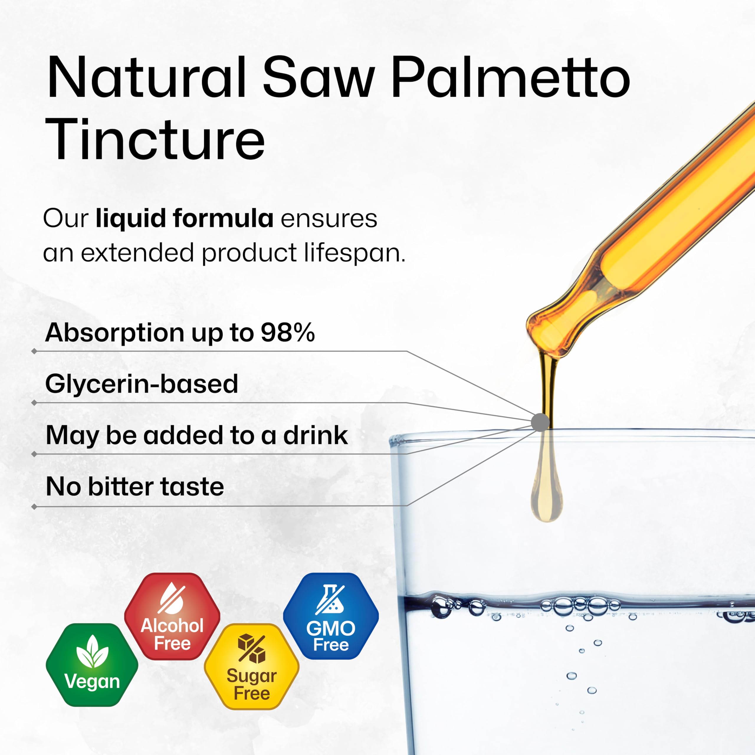 Close-up on BIO KRAUTER ingredients water and glycerin in formula