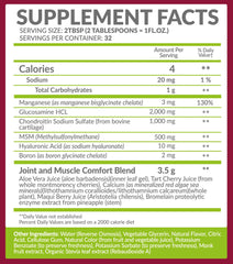 Bio Naturals Liquid Glucosamine-Chondroitin-MSM dispensing image highlighting mobility support.