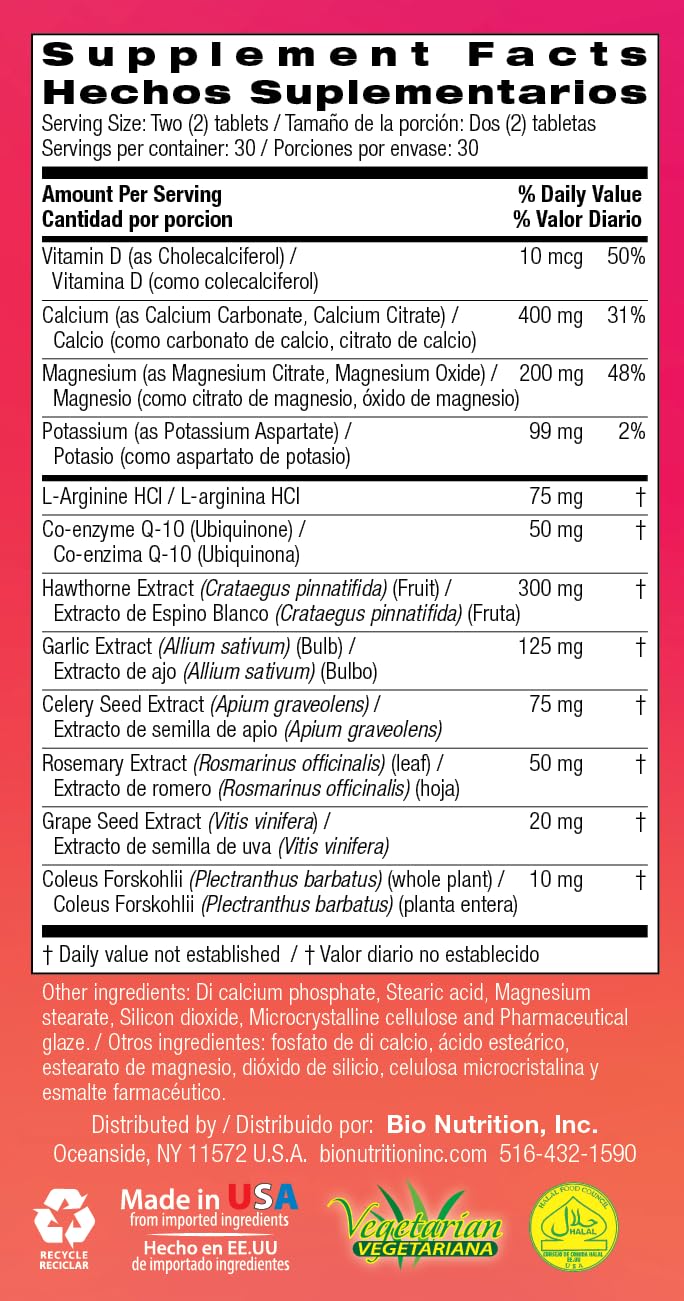 Home medicine cabinet scene with Bio Nutrition Blood Pressure Wellness Tabs accessible.