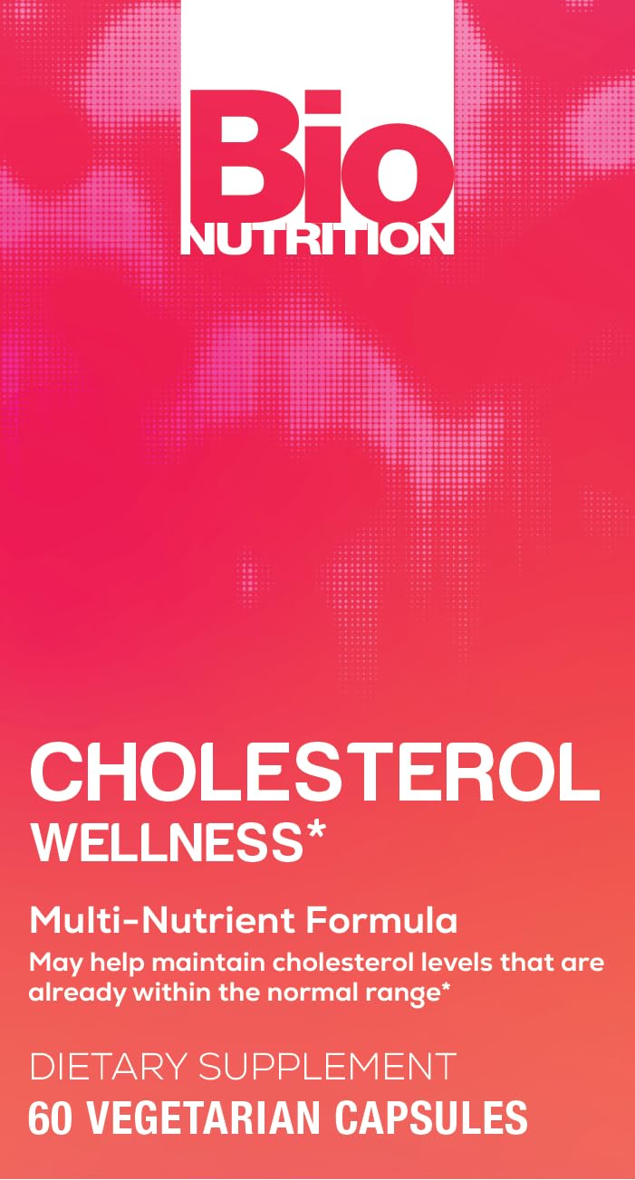 Bio Nutrition Cholesterol Wellness packaging shot for informed shopping decisions