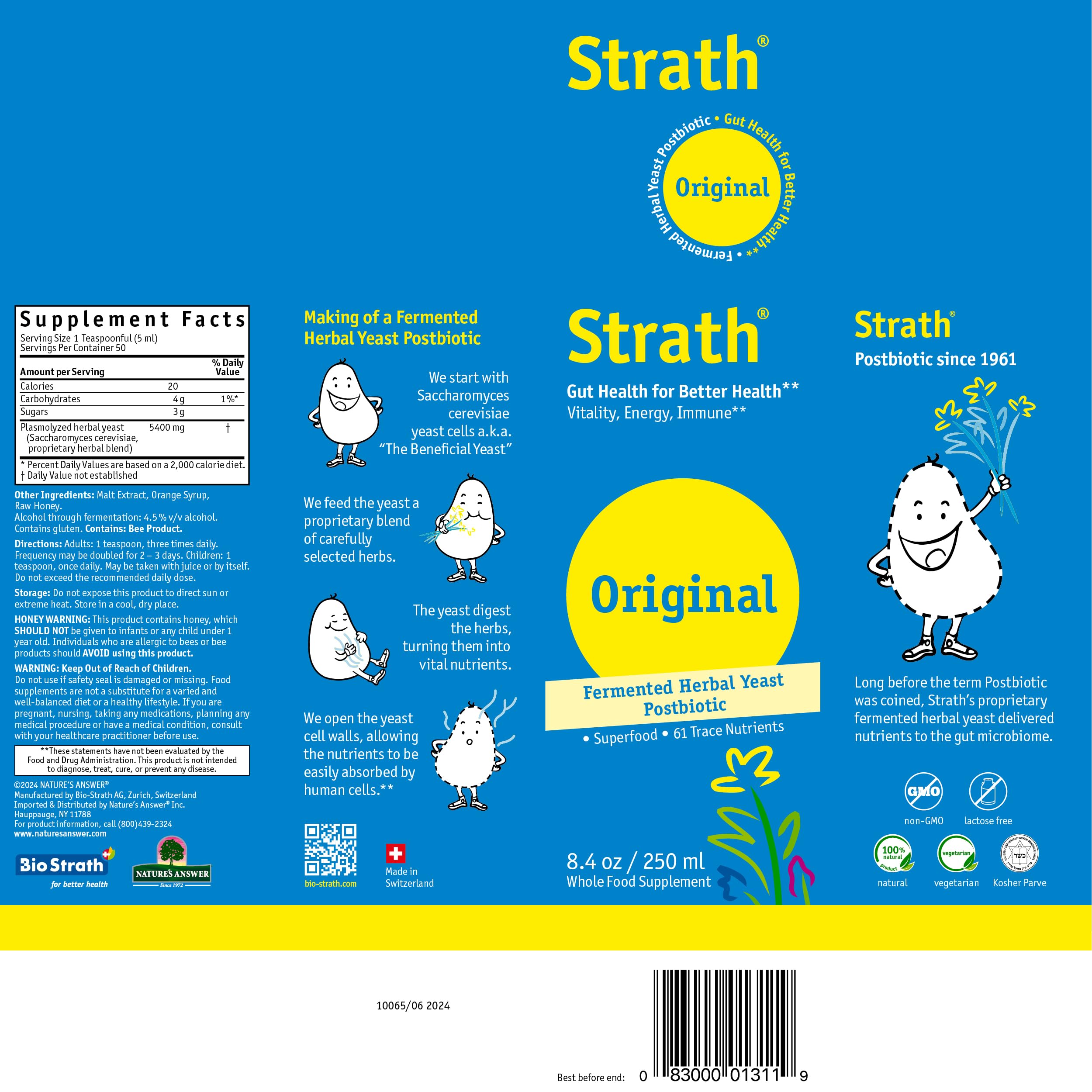 Bio-Strath natural-taste close-up appeals to daily enjoyment