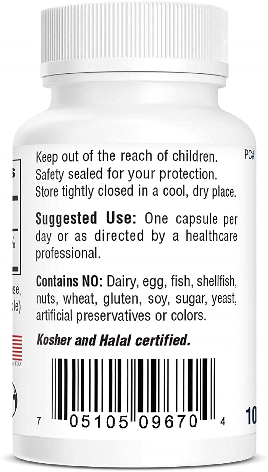 Bio-Tech Pharmacal B12-Methyl label closeup, highlights methylcobalamin's bioavailability.