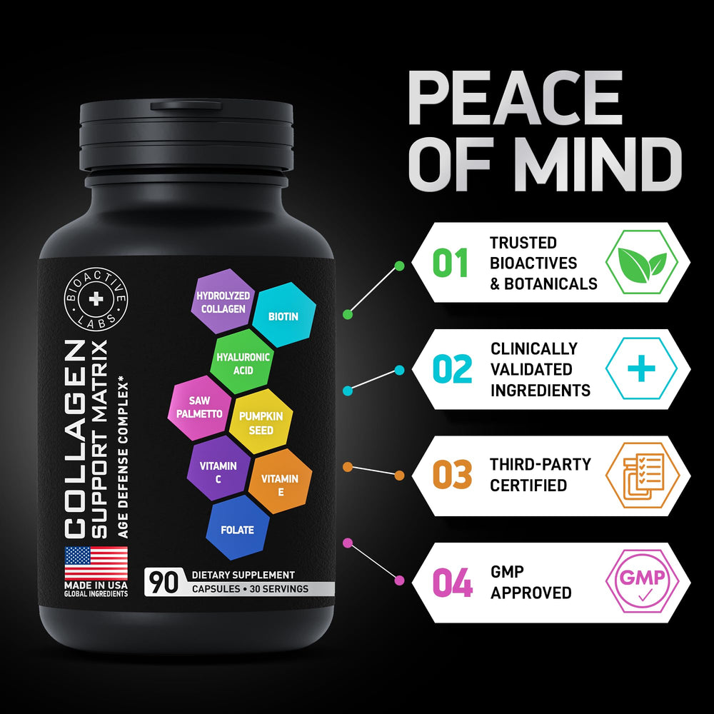 BIOACTIVE LABS Age Defense package front presents premium blend for vitality.
