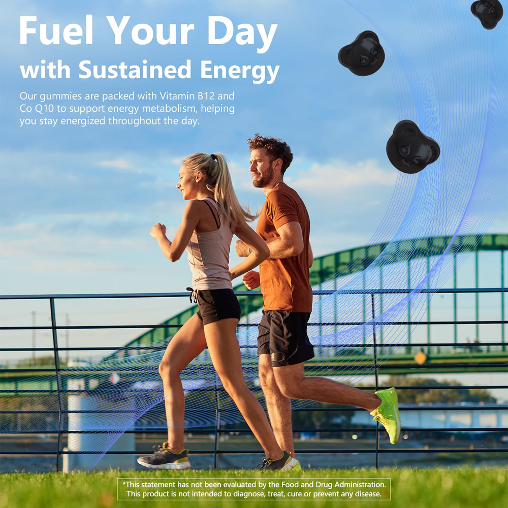 Biobor Natural Energy Gummies serving idea supports midday productivity.