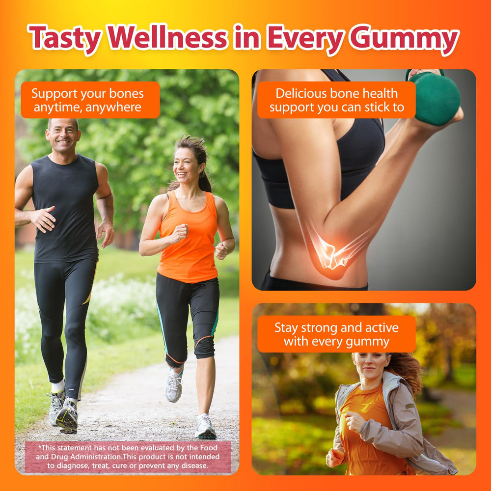 Biobor Vitamin D3 K2 Gummies texture-closeup hints at calcium delivery