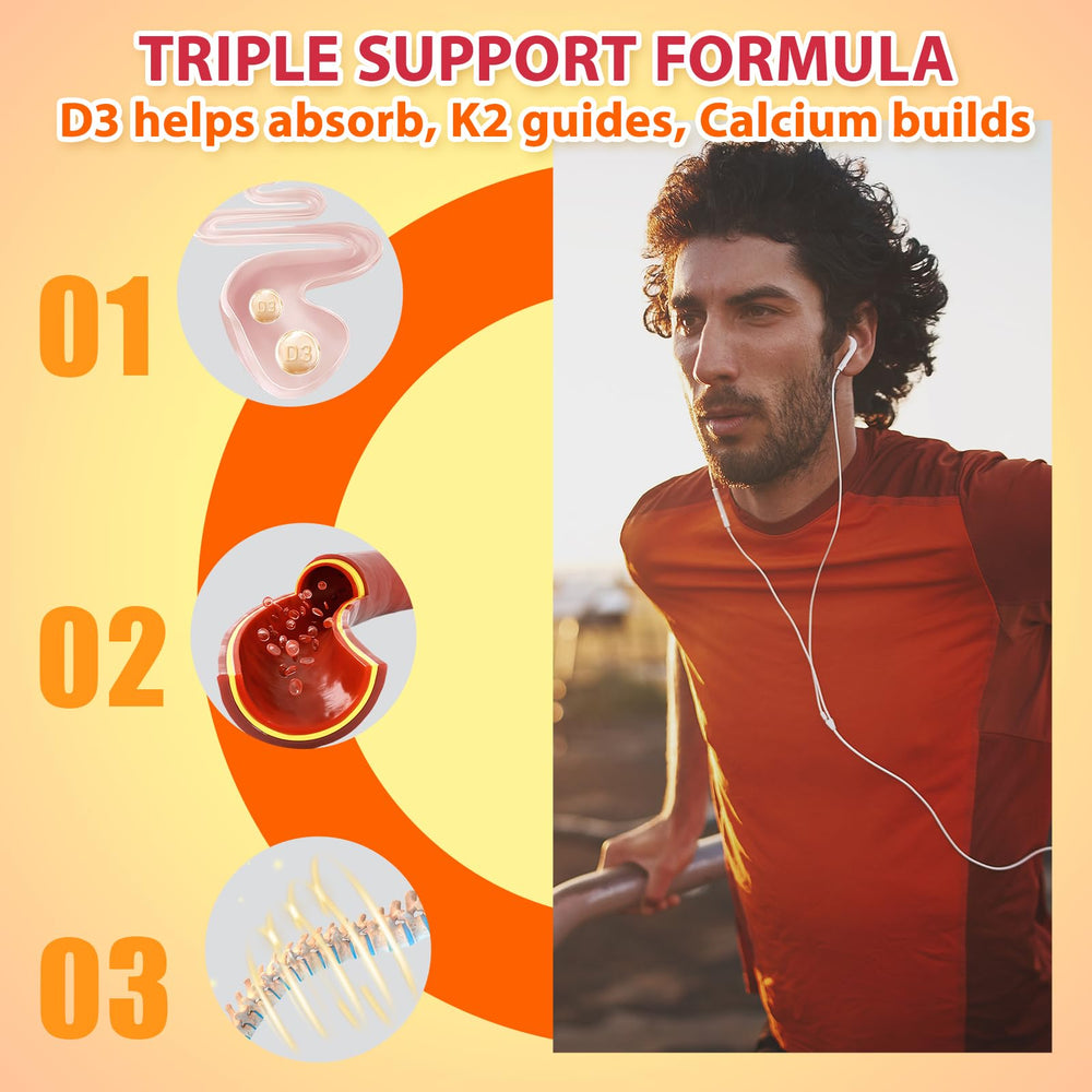 Biobor Vitamin D3 K2 Gummies packaging-packshot communicates a month-long supply