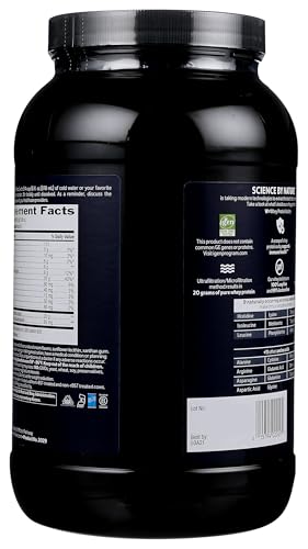 Biochem grass-fed whey 20g per serving supports lean muscle