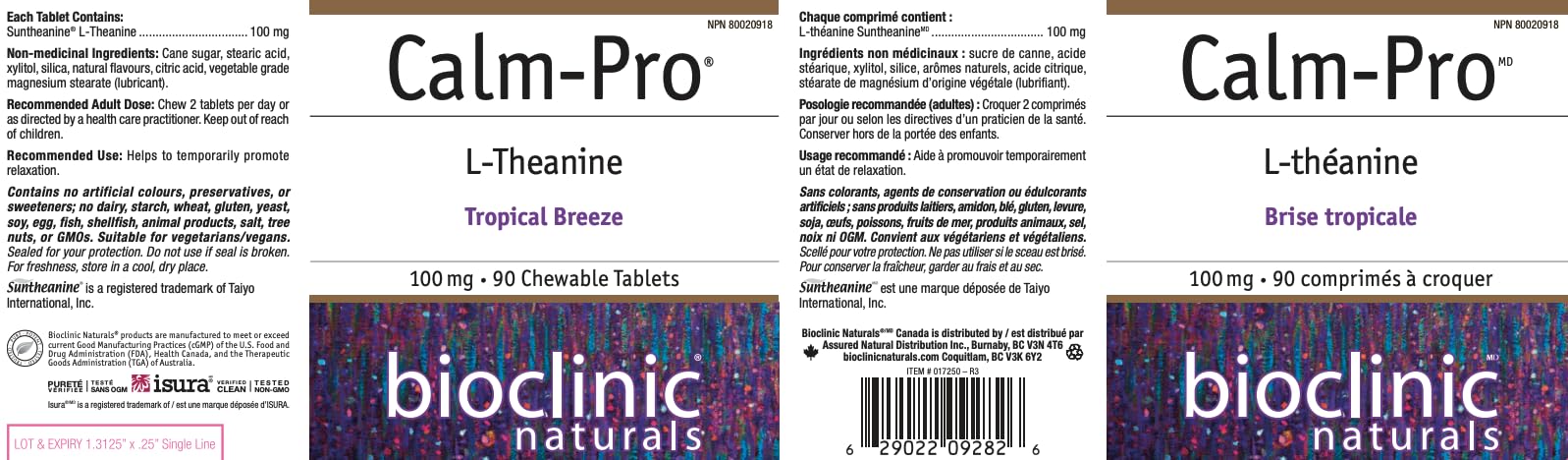 Bioclinic Calm Pro serving idea, portable calm for on-the-go use.