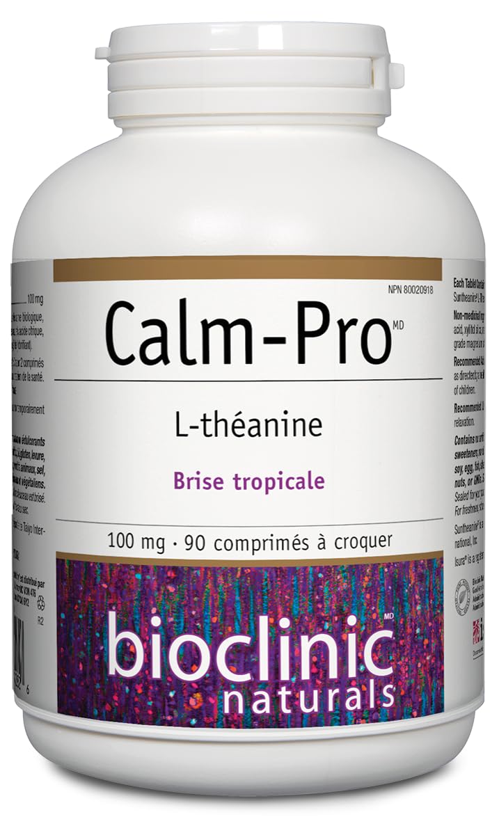 Bioclinic Calm Pro tablets inside dish suggesting quick calm on demand.