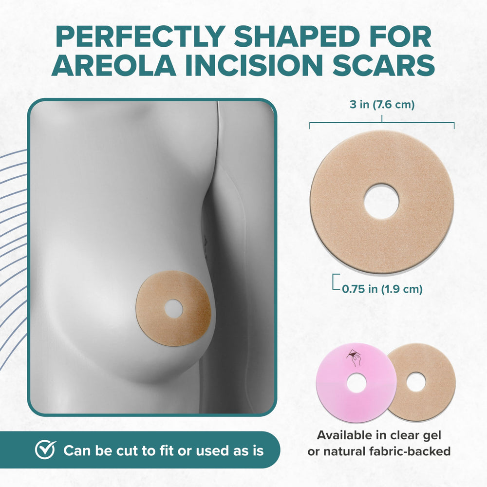 Ultra-thin BIODERMIS EpiDerm Areola Circles contour softly under clothing