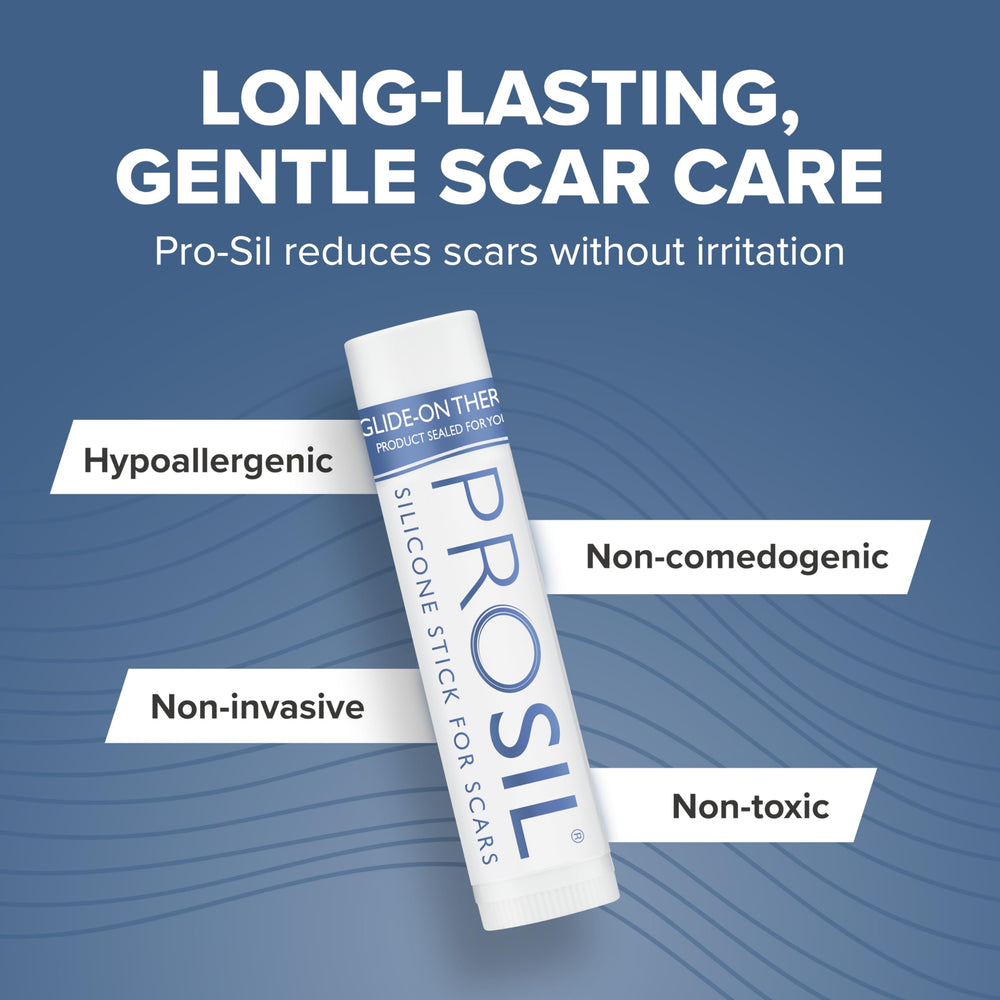 Hypoallergenic formula supports sensitive skin during daily scar care routines
