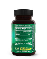 BioEmblem NAD+ bottle showcases 45 capsules for ongoing wellness.