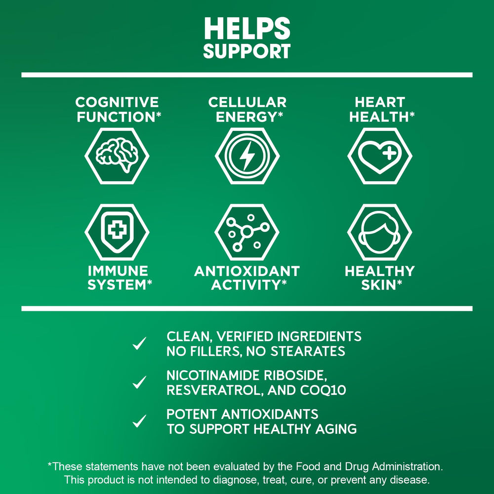 BioEmblem NAD+ is lab-tested for purity and non-GMO quality.
