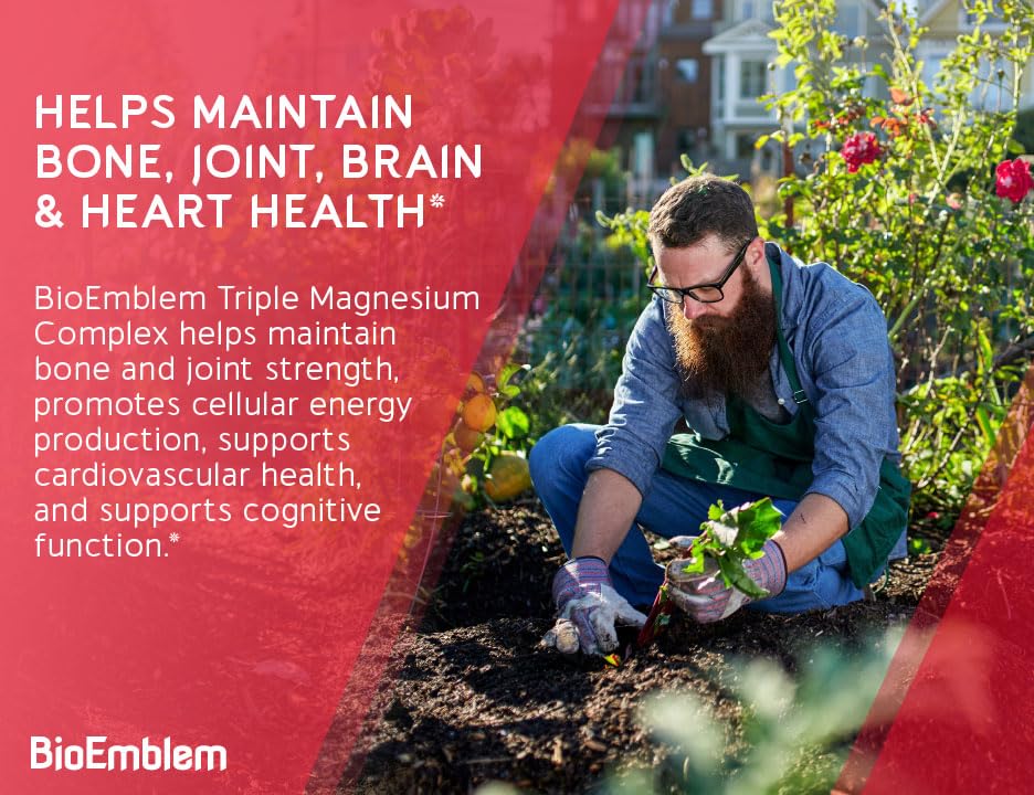 BioEmblem packaging shows 180 vegan capsules for a long-lasting supply.