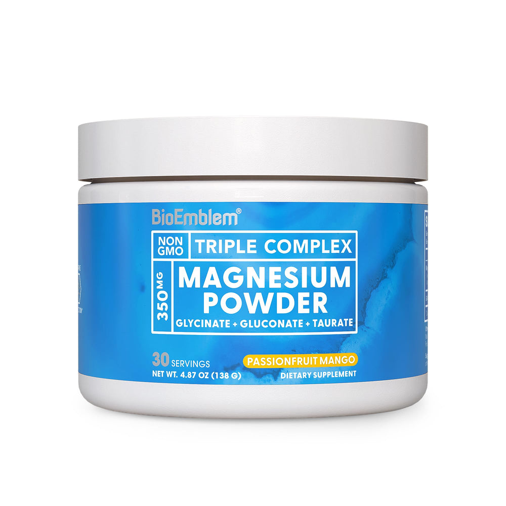 BioEmblem Triple Magnesium powder drink served as a refreshing post-workout ritual.