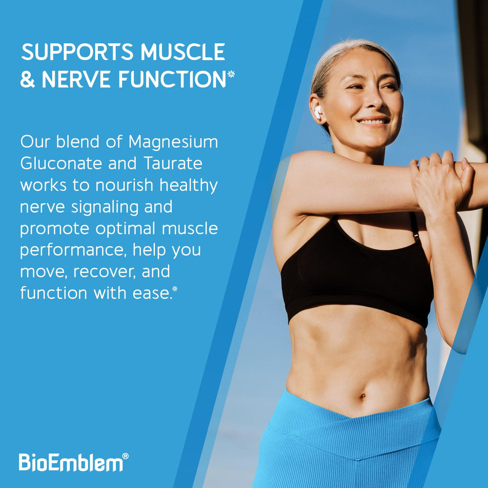 BioEmblem Triple Magnesium powder proudly made in the USA.